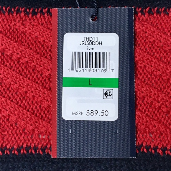 Tommy Hilfiger Cable-Knit Flag Logo Sweater - Picture 6 of 7